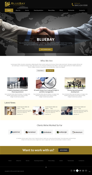 Web Design by pb for this project | Design: #5393947