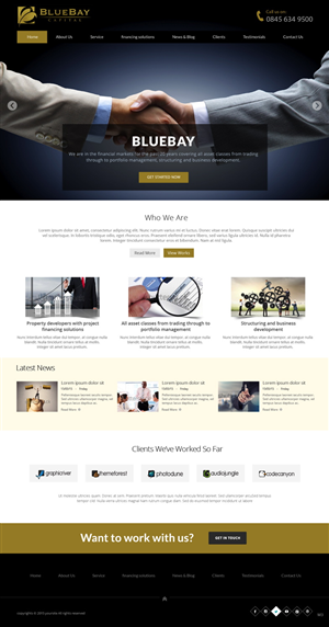 Web Design by pb for this project | Design: #5393952