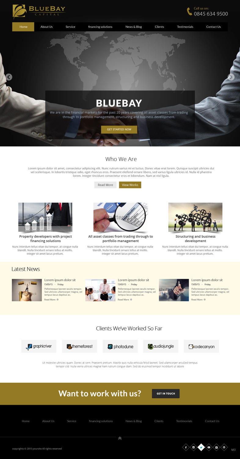 Web Design by pb for this project | Design #5393956