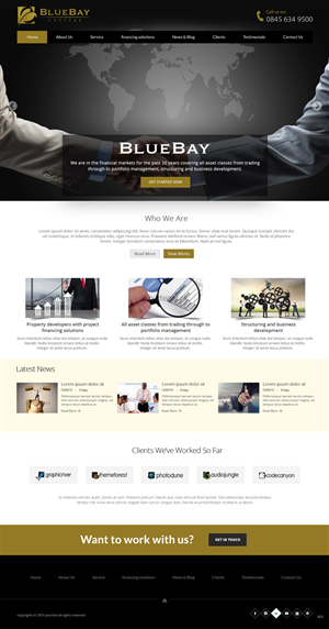 Web Design by pb for this project | Design: #5409813