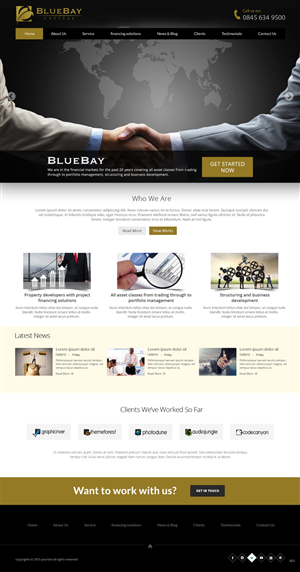 Web Design by pb for this project | Design: #5409816