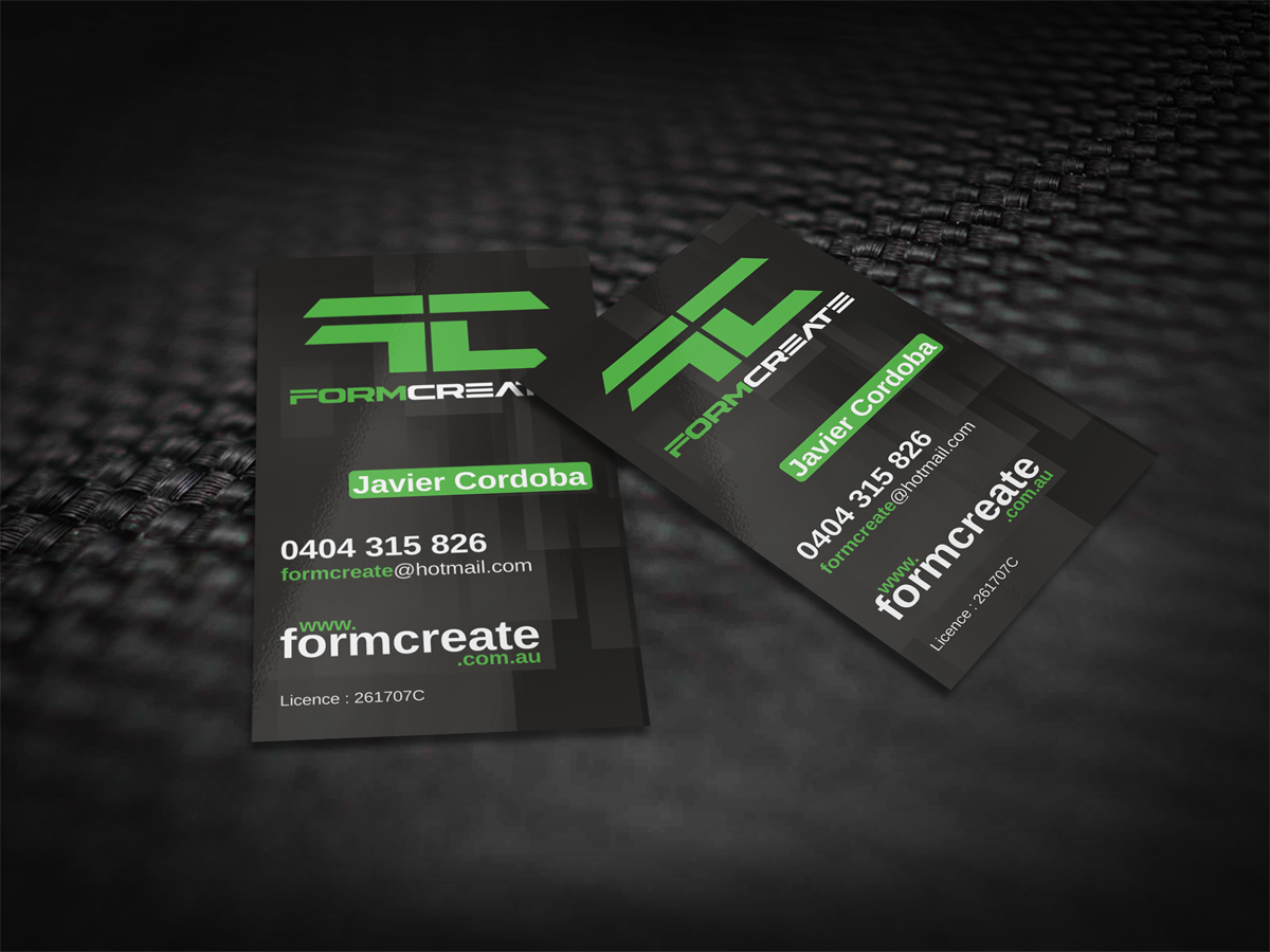 Business Card Design by diRtY.EMM for this project | Design #5432541