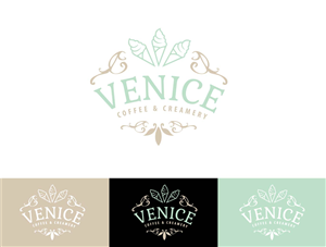 Venice Coffee & Creamery | Logo Design by wonderland
