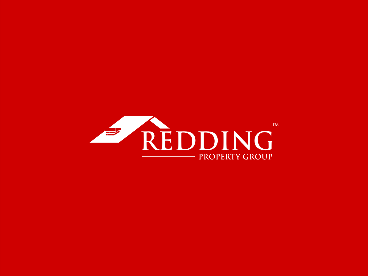 professional bold property management logo design for redding