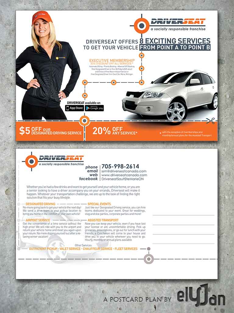 Postcard Design by elYJan for Diamond Engagements Inc. | Design #5385952