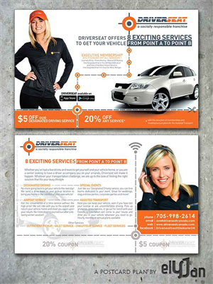 Postcard Design by elYJan for Diamond Engagements Inc. | Design: #5388835
