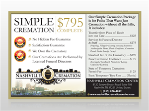 Diseño Publicitario por Mon01 para Music City Mortuary | Diseño: #5462142