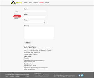 Web Design by jahanzaibb for Shale Chem | Design: #5395783