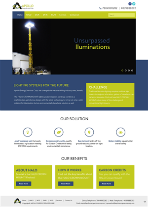Web Design by pb for Shale Chem | Design: #5389049