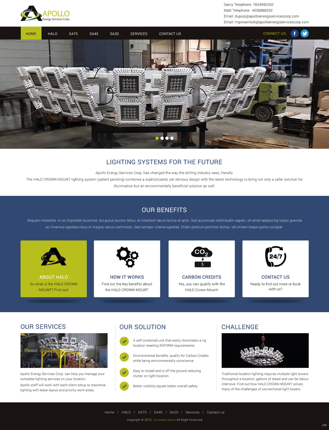 Diseño Web por pb para Shale Chem | Diseño #5389453