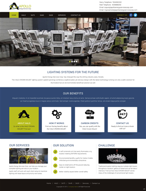Web Design by pb for Shale Chem | Design: #5389453