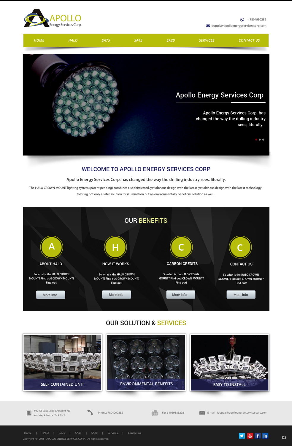 Diseño Web por pb para Shale Chem | Diseño #5389457