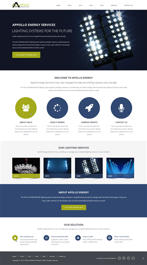 Web Design by pb for Shale Chem | Design: #5389471