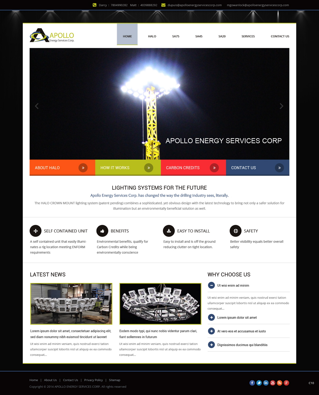 Diseño Web por pb para Shale Chem | Diseño #5389625