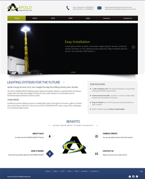 Web Design by pb for Shale Chem | Design: #5389644