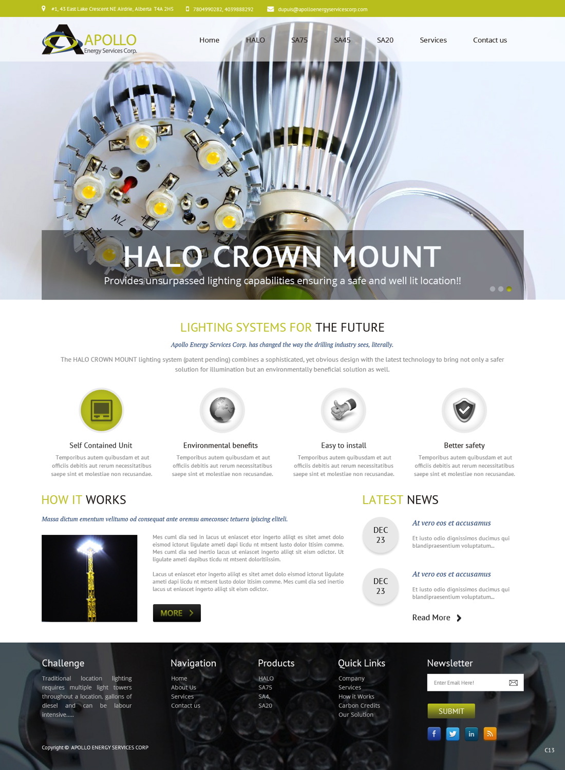 Diseño Web por pb para Shale Chem | Diseño #5389660