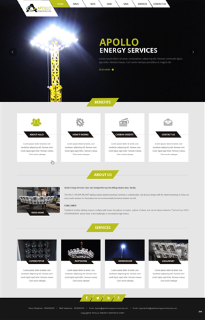 Web Design by pb for Shale Chem | Design: #5389667