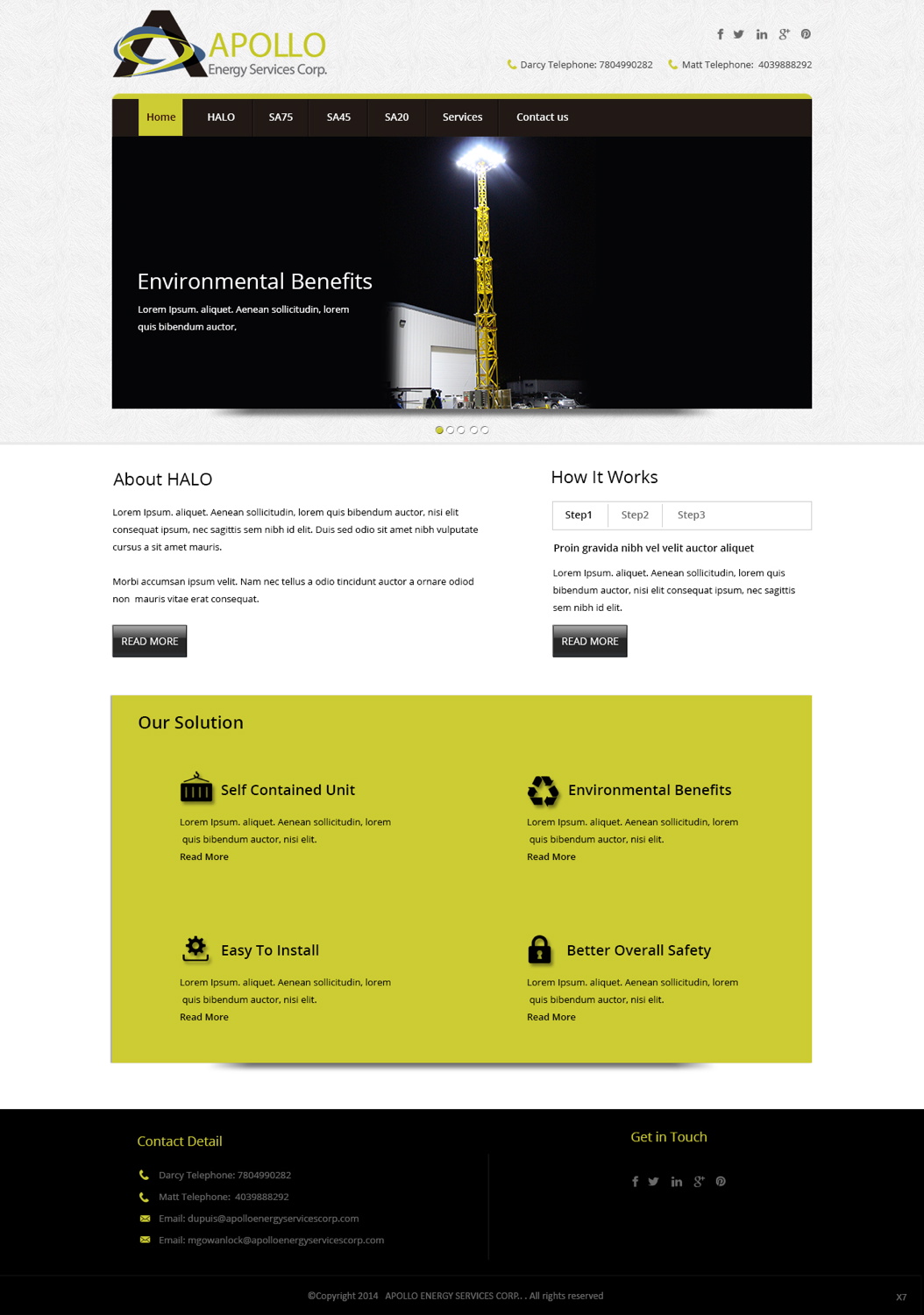Diseño Web por pb para Shale Chem | Diseño #5389671