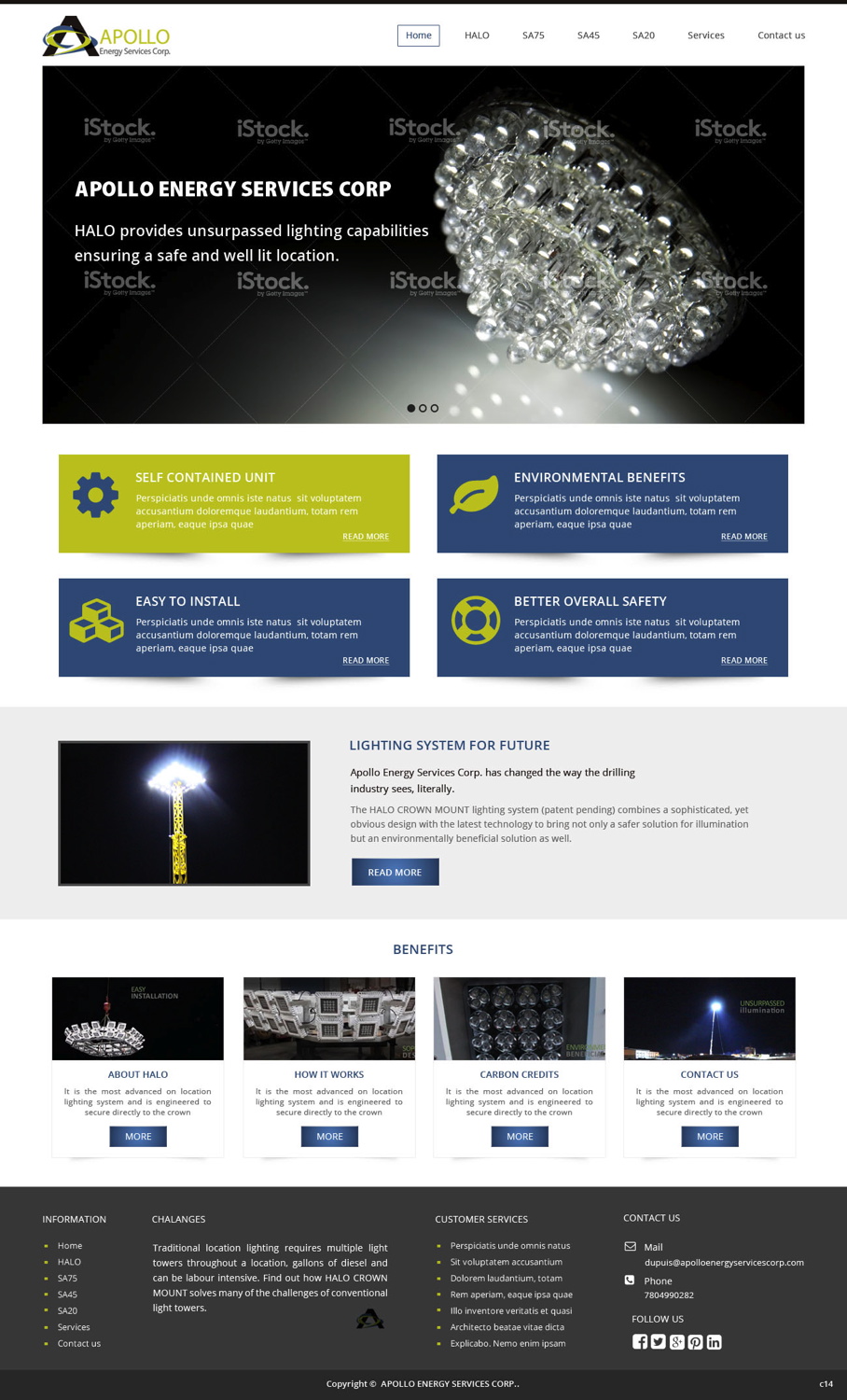 Web Design by pb for Shale Chem | Design #5389674