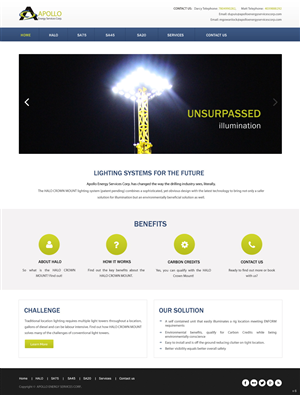 Web Design by pb for Shale Chem | Design: #5389677