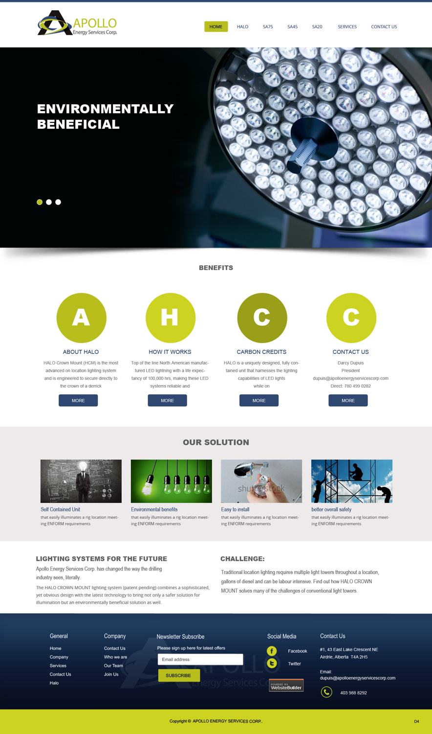 Diseño Web por pb para Shale Chem | Diseño #5389685