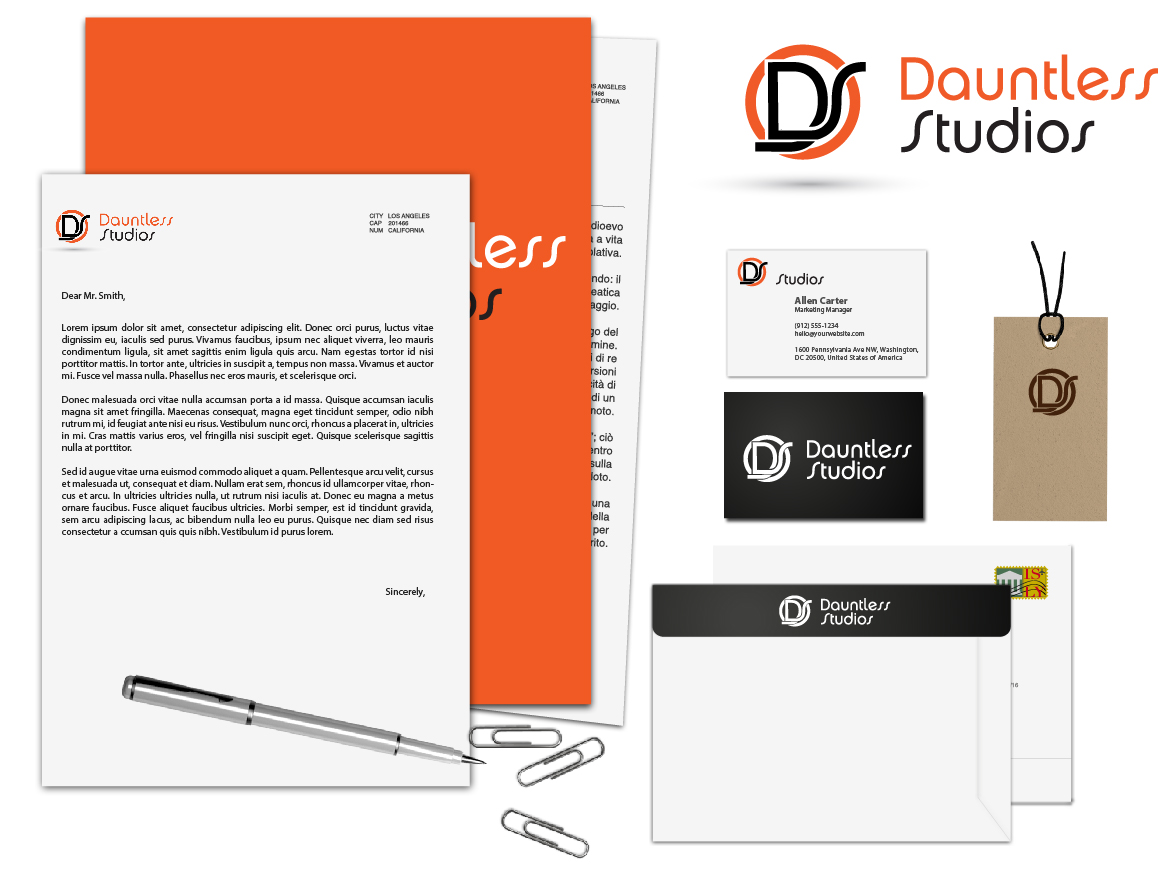 Logo Design by @gus for Dauntless Studios LTD | Design #5444203