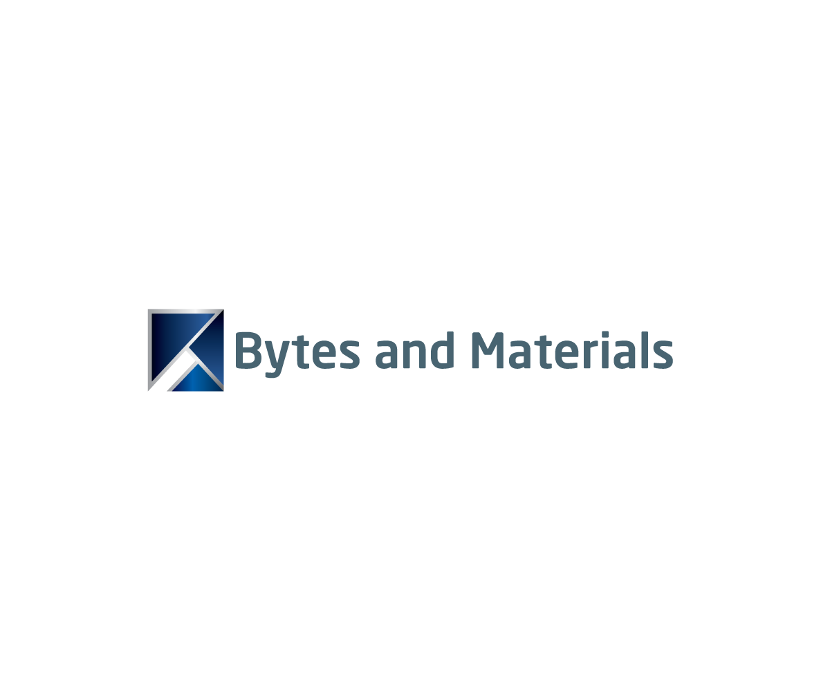 Design de Logo par meygekon pour Bytes and Materials | Design #5456790