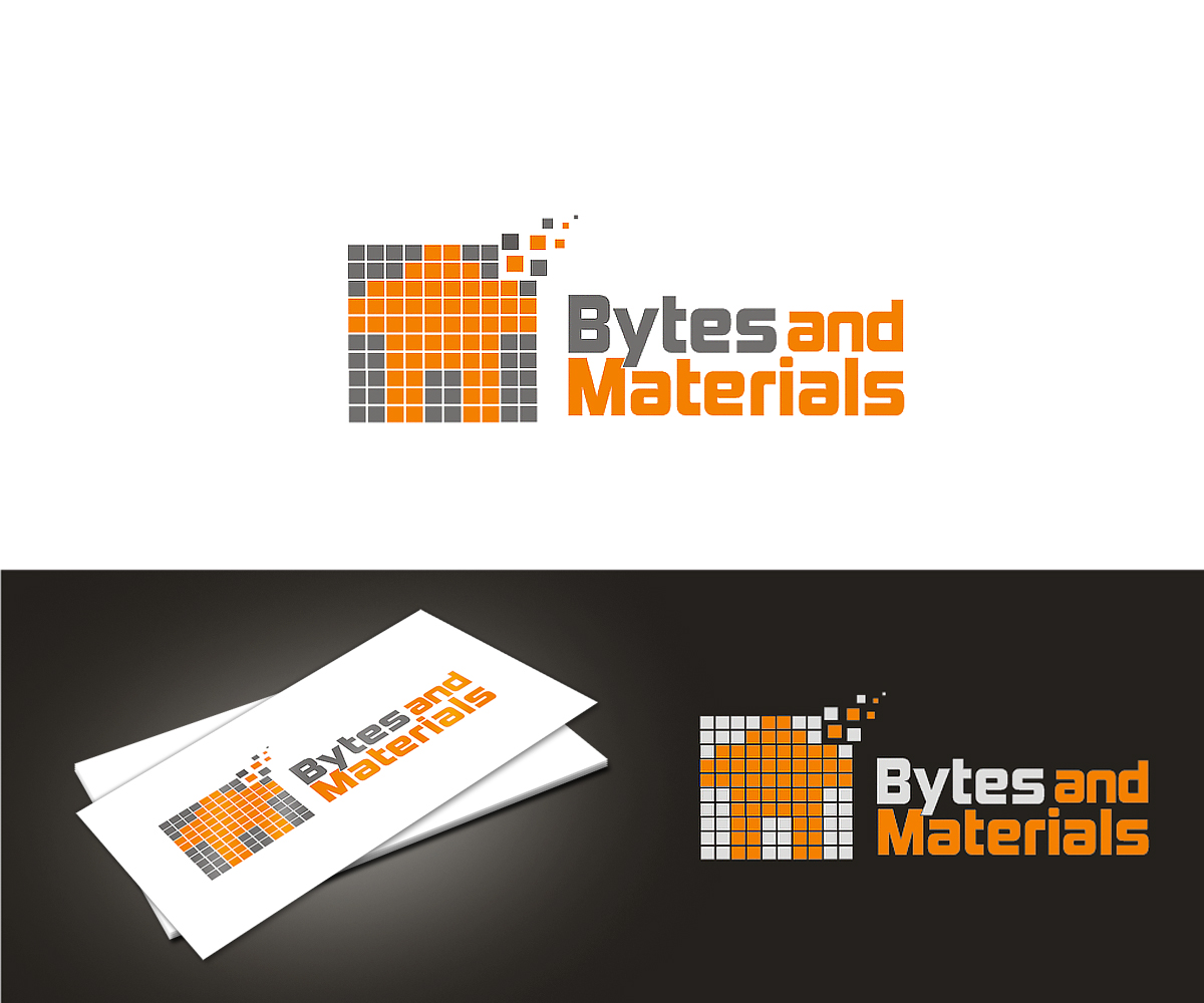 Logo Design by Vishak vasu for Bytes and Materials | Design #5452064