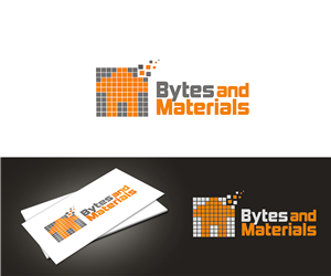 Logo Design by Vishak vasu for Bytes and Materials | Design #5452064