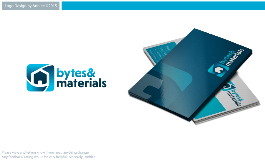 Logo Design by Anhlee for Bytes and Materials | Design #5450616