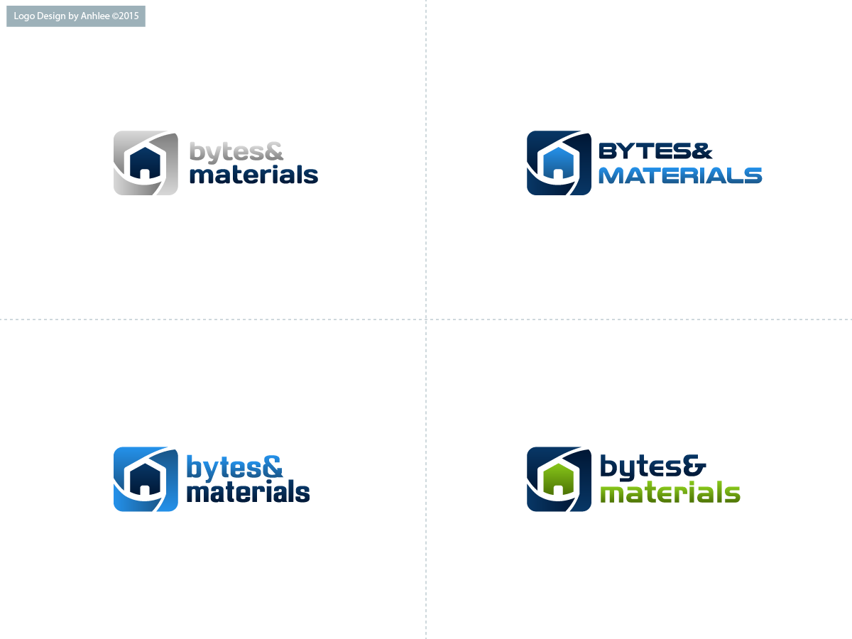 Logo-Design von Anhlee für Bytes and Materials | Design #5458795