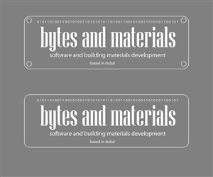 Logo Design by Michaluk for Bytes and Materials | Design: #5453425