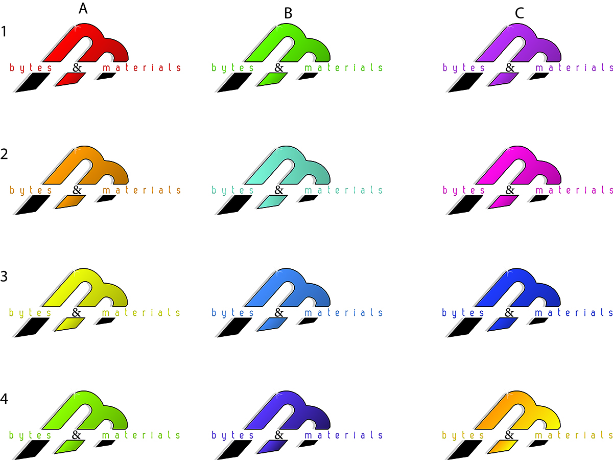 Logo Design by LogOn for Bytes and Materials | Design #5483328