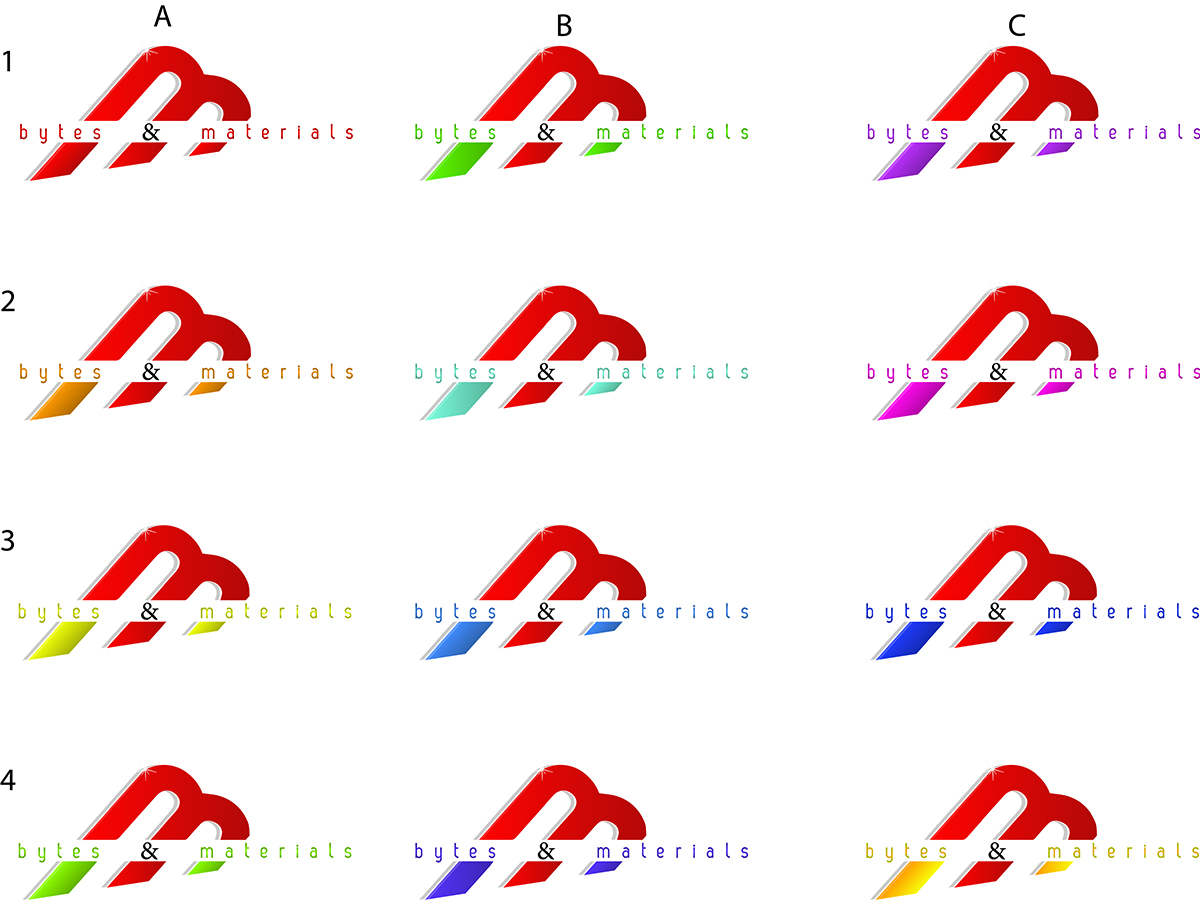 Design de Logo par LogOn pour Bytes and Materials | Design #5491339