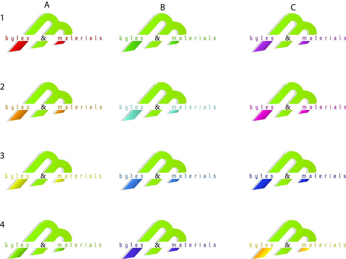 Logo Design by LogOn for Bytes and Materials | Design #5491341