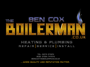 Logo-Design von Tom 'Victorious' Wilkinson für Ben Cox The Boilerman | Design: #5411324