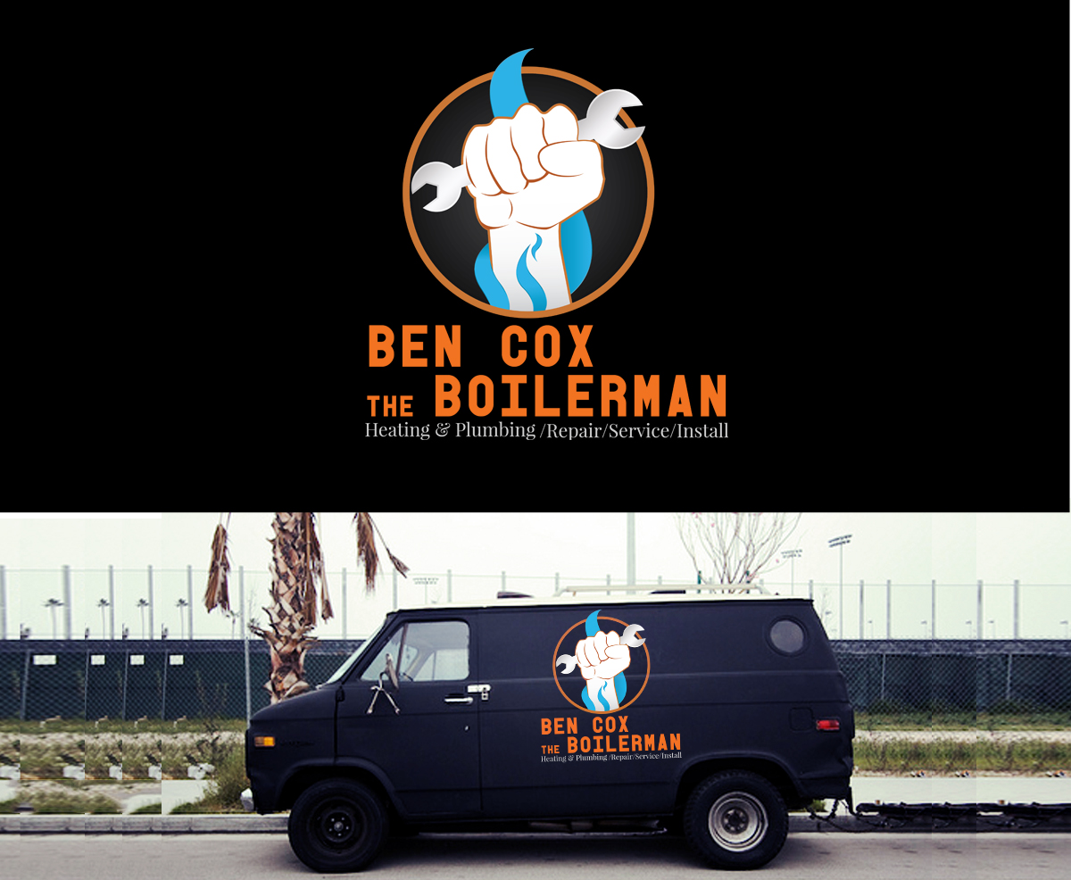 Logo Design by PC PRODUCTIONS for Ben Cox The Boilerman | Design #5394453