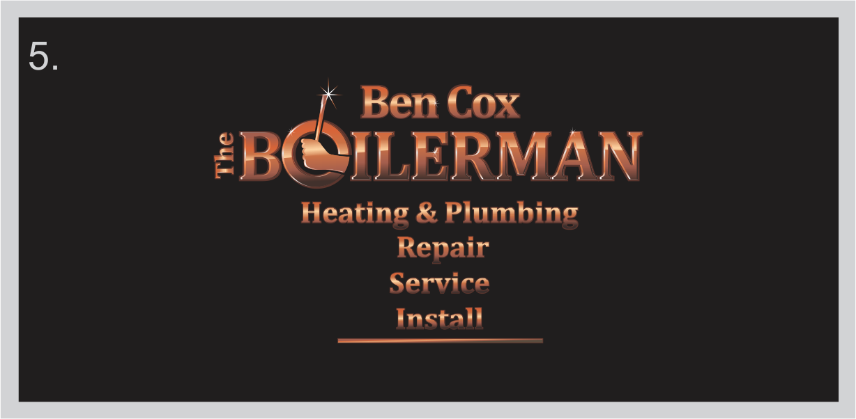 Logo Design by ESolz Technologies for Ben Cox The Boilerman | Design #5407506