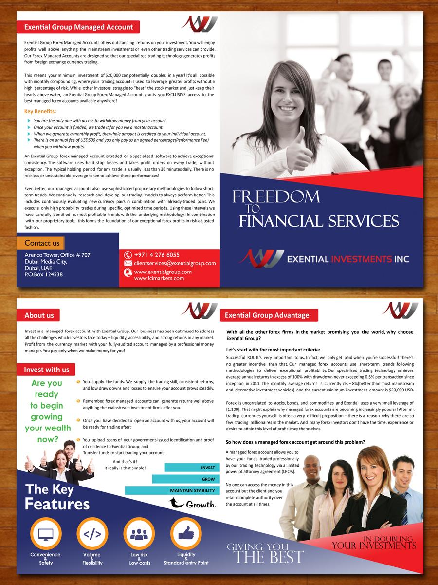 Brochure Design by VinodJohn for this project | Design #5386664