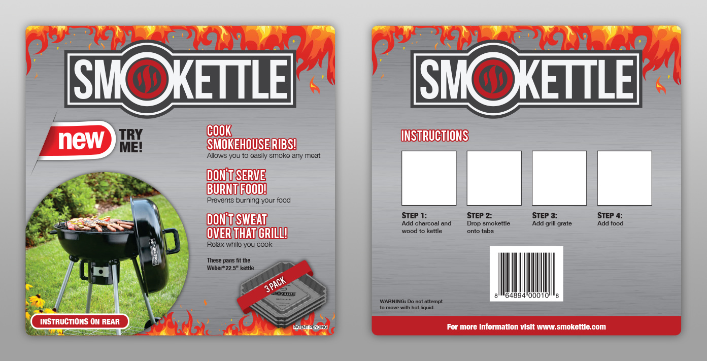 Verpackungs-Design von ProGravix für SMOkettle | Design #5421755