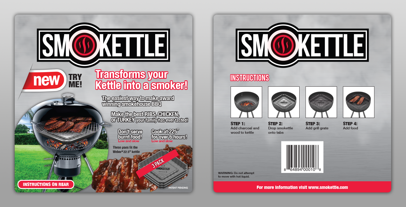 Verpackungs-Design von ProGravix für SMOkettle | Design #5506481
