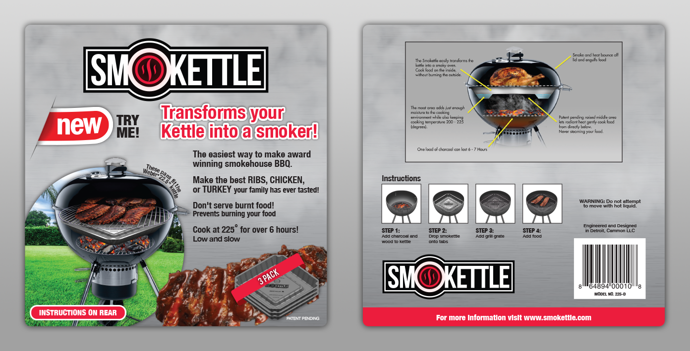 Verpackungs-Design von ProGravix für SMOkettle | Design #5732436
