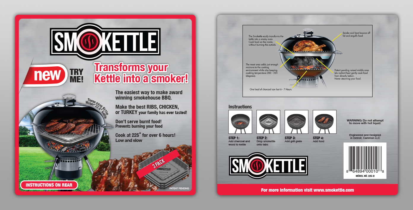 Packaging Design by ProGravix for SMOkettle | Design #5732607