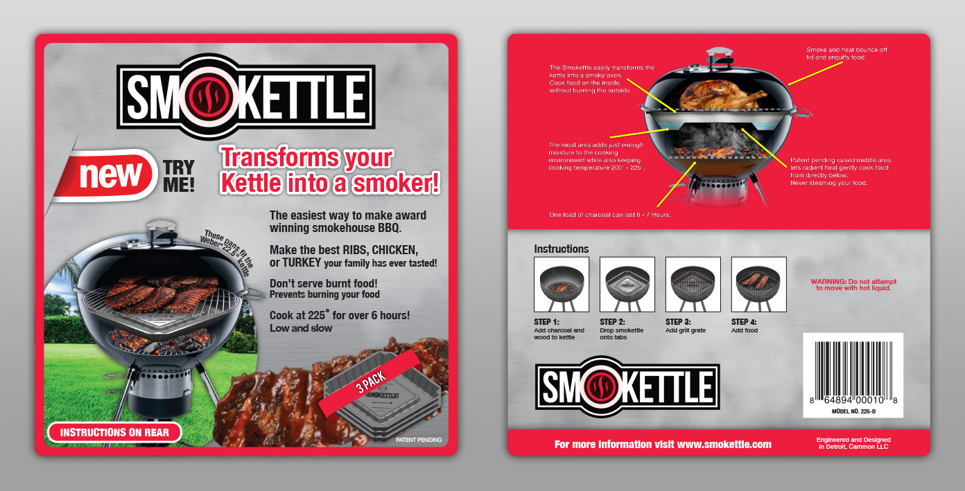 Packaging Design by ProGravix for SMOkettle | Design #5733204