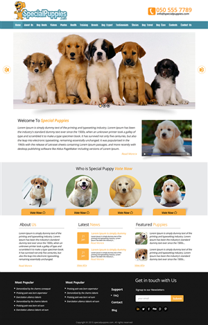 Web Design by Adeel Hanif® for this project | Design #5483150