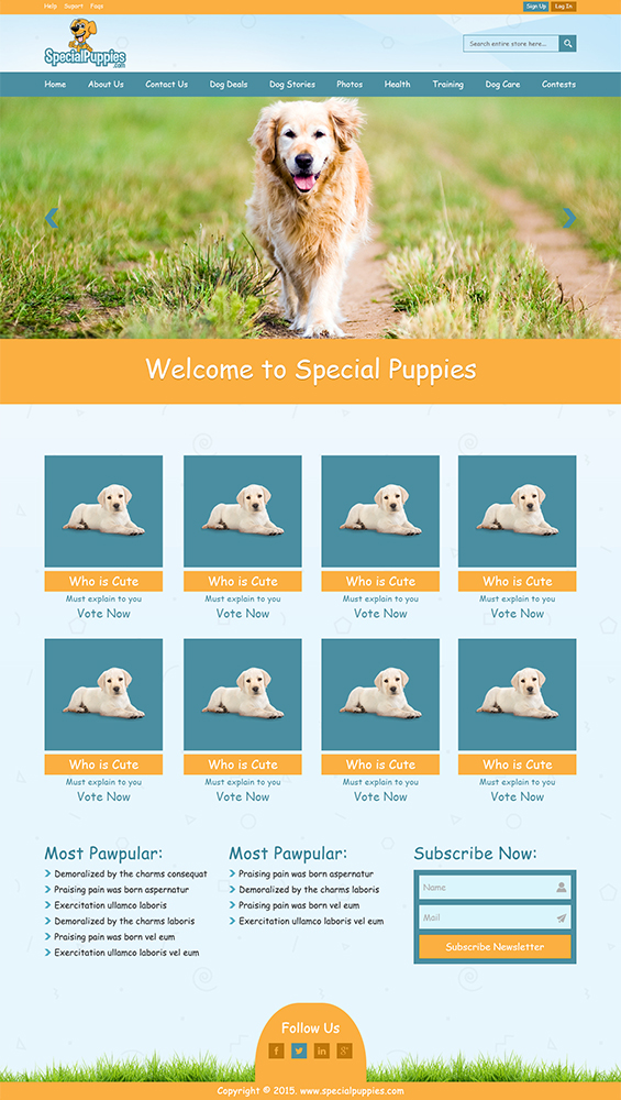 Web Design by Arsalan Ahmed for this project | Design #5418801