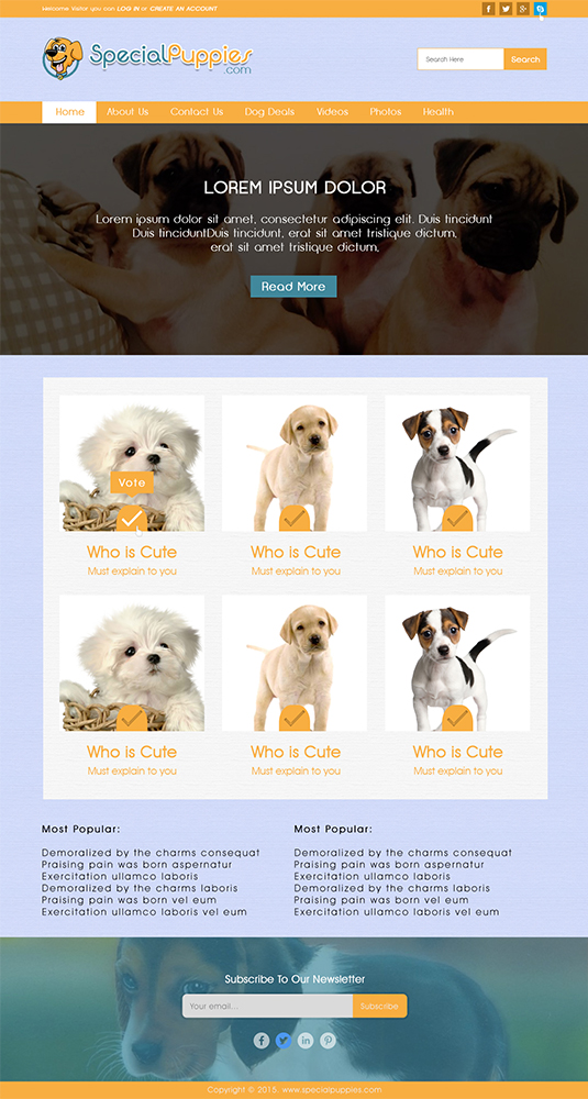 Web Design by Arsalan Ahmed for this project | Design #5418851