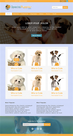 Web Design by Arsalan Ahmed for this project | Design: #5418851