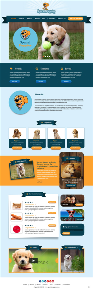 Web Design by pb for this project | Design: #5390174