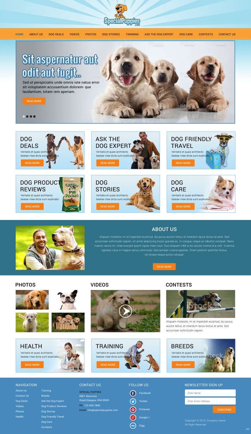 Web Design by pb for this project | Design: #5390176